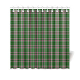 Gray Hunting Tartan Shower Curtain